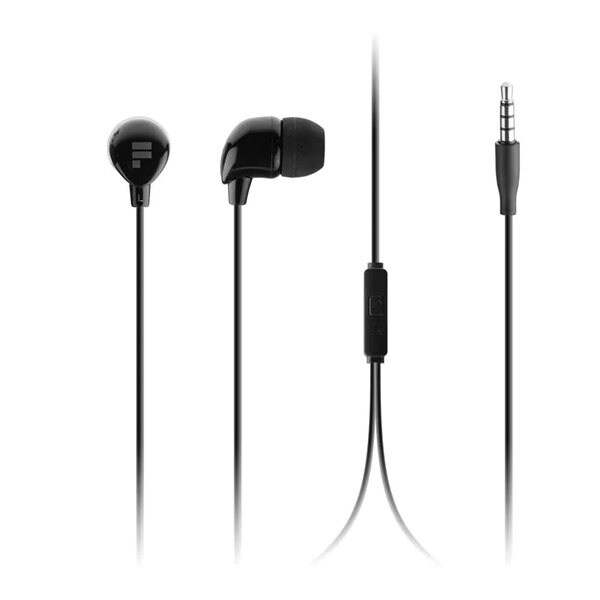 Kitsound Fresh In-Ear Headset 3,5mm Svart