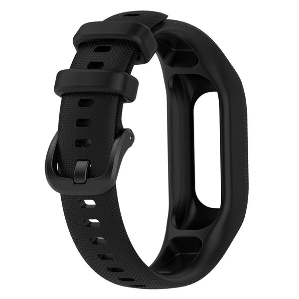 Silikonarmband till Garmin Vivosmart 5 - Svart, stl. S