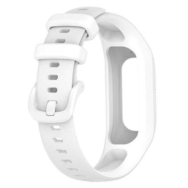 Silikonarmband till Garmin Vivosmart 5 - Vit, stl. M