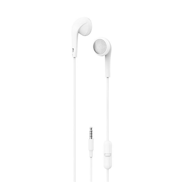 XO Headset med 3,5mm kontakt - Vit