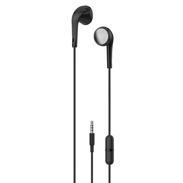 XO Headset med 3,5mm kontakt - Svart