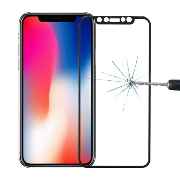 Full skärmskydd i härdat glas iPhone X / XS / 11 Pro med