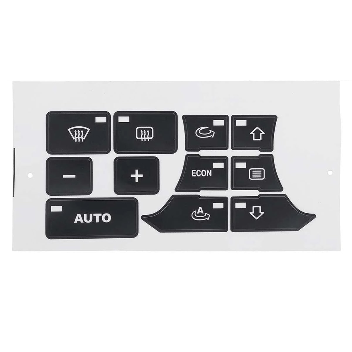 Högkvalitativa reparationsdekaler för AC-knappar i Audi A3