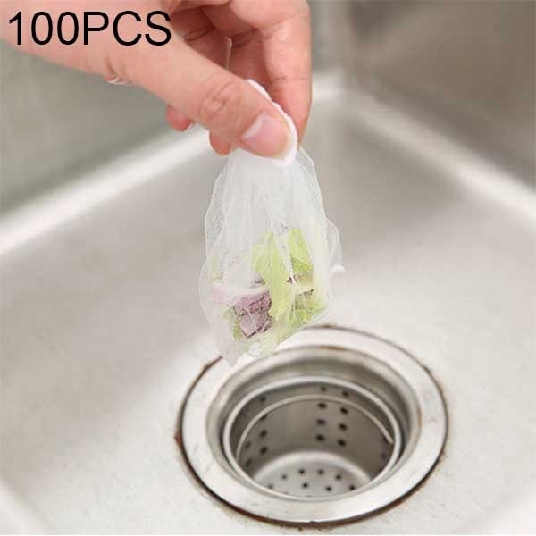 Tygfilter för diskbänksavlopp 100-pack
