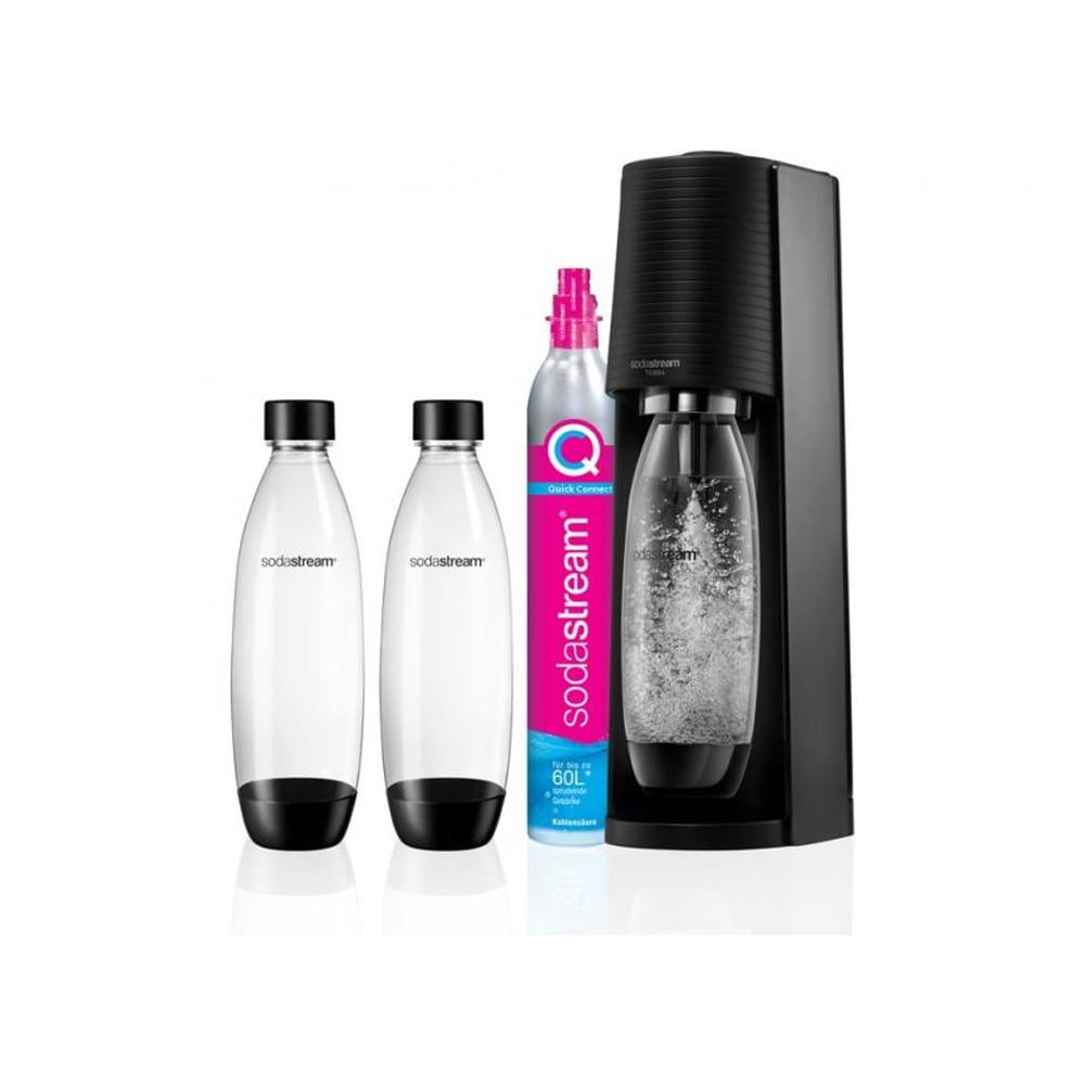 SodaStream Terra Megapack med 2 flaskor och 1 kolsyrepatron