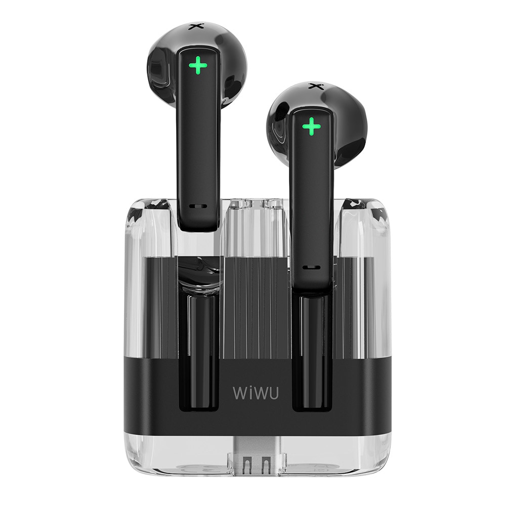 WIWU Trådlöst Bluetooth Headset TWS - Svart