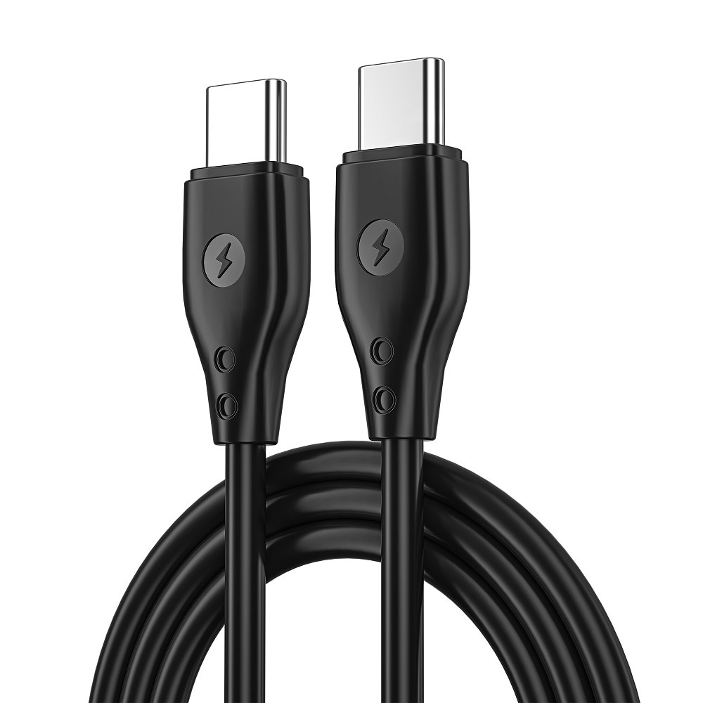 WIWU USB-C-Kabel 67W USB-C till USB-C  - Svart