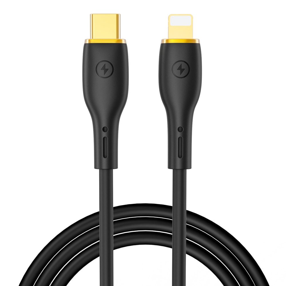 WIWU USB-Kabel 30W USB-C till Lightning  1,2m - Svart