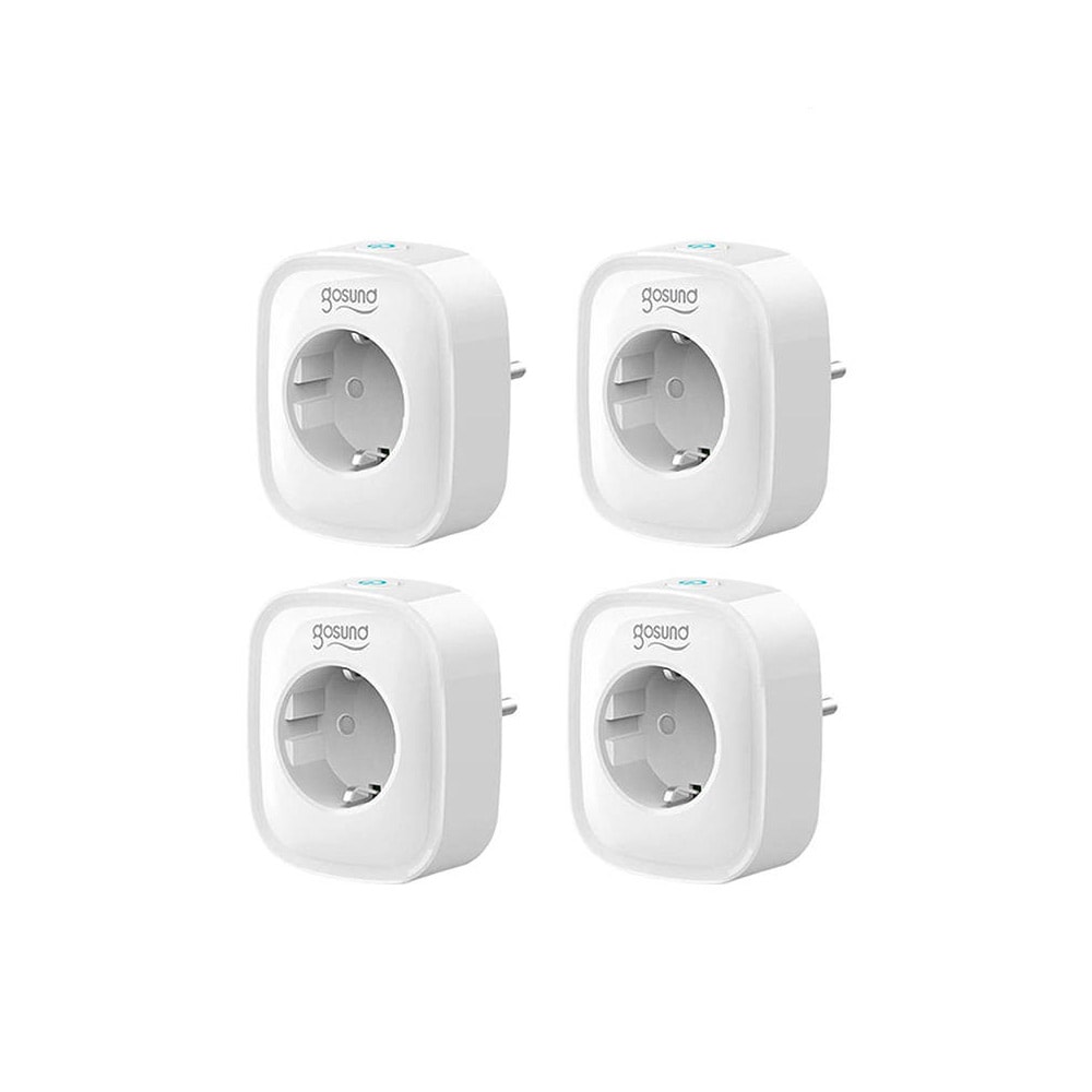Gosund Wifi Smart Plug 16A Tuya-kompatibel 4-pack