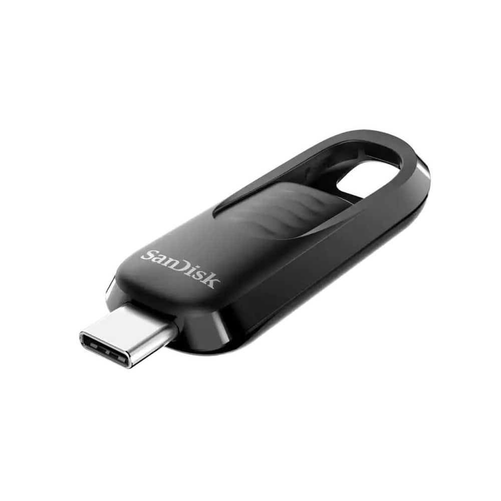 SanDisk Ultra Slider USB-C Flash Drive 256GB med USB 3.2 Gen 1-prestanda