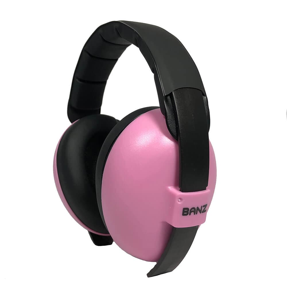 Banz Hörselskydd för Baby - Pentalt Pink