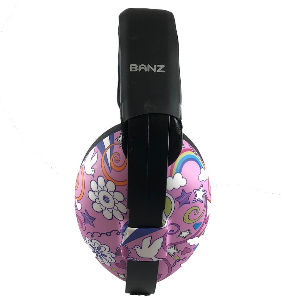 Banz Hörselskydd för Baby - Peace Pink