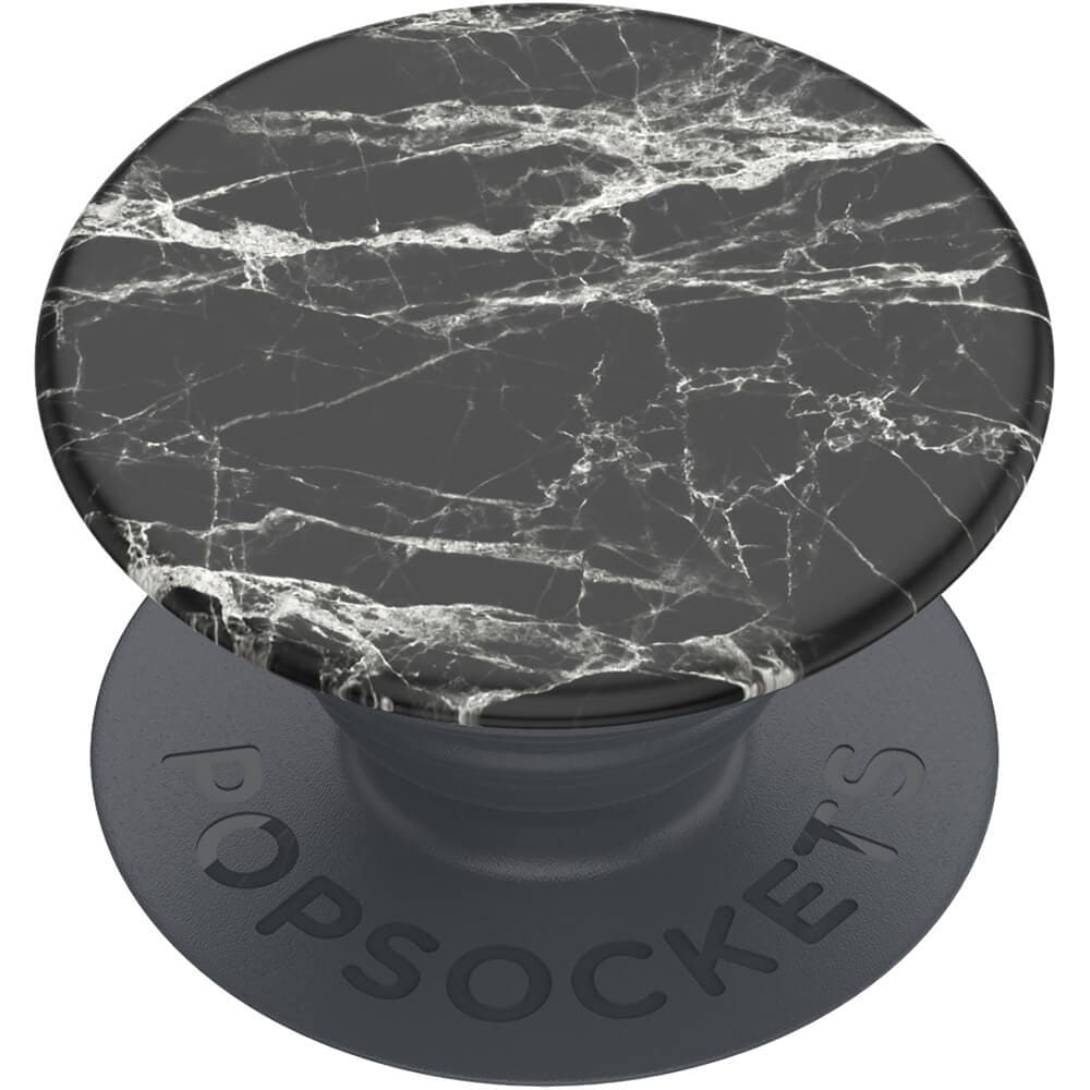 PopsocketS Basic Grip Modern Marble - Svart