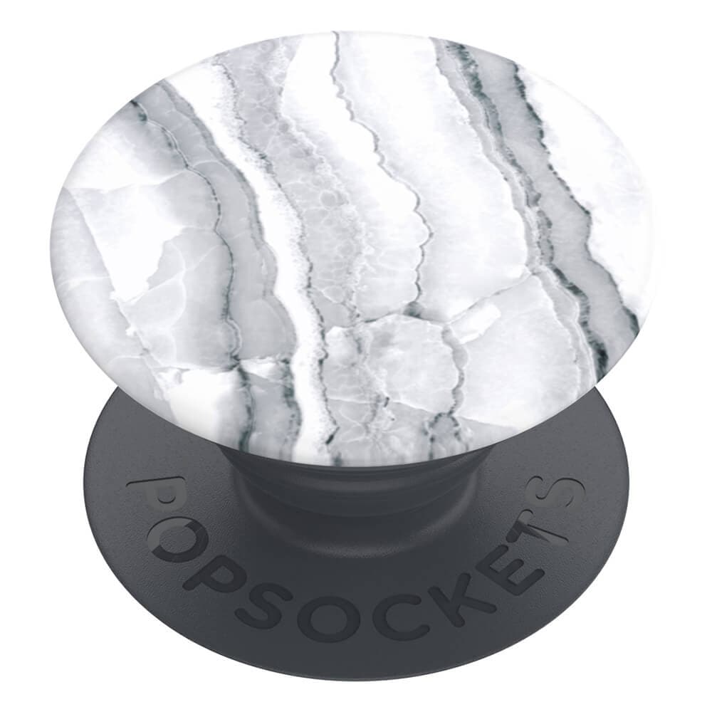 PopsocketS Basic Grip - White Granite