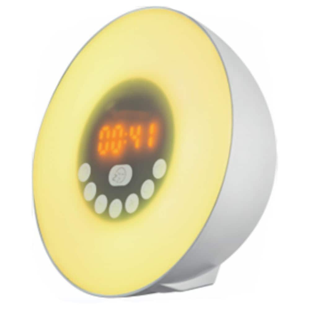 Grundig wake-up light med Bluetooth-högtalare och klockradio