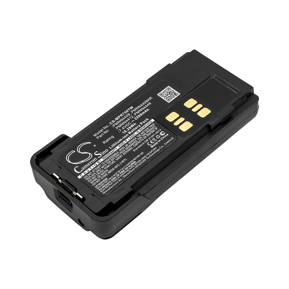 Batteri till Motorola Walkie Talkie XPR7350 / XPR3000 / PR3500 / XPR3300 / DP4000 2200mAh