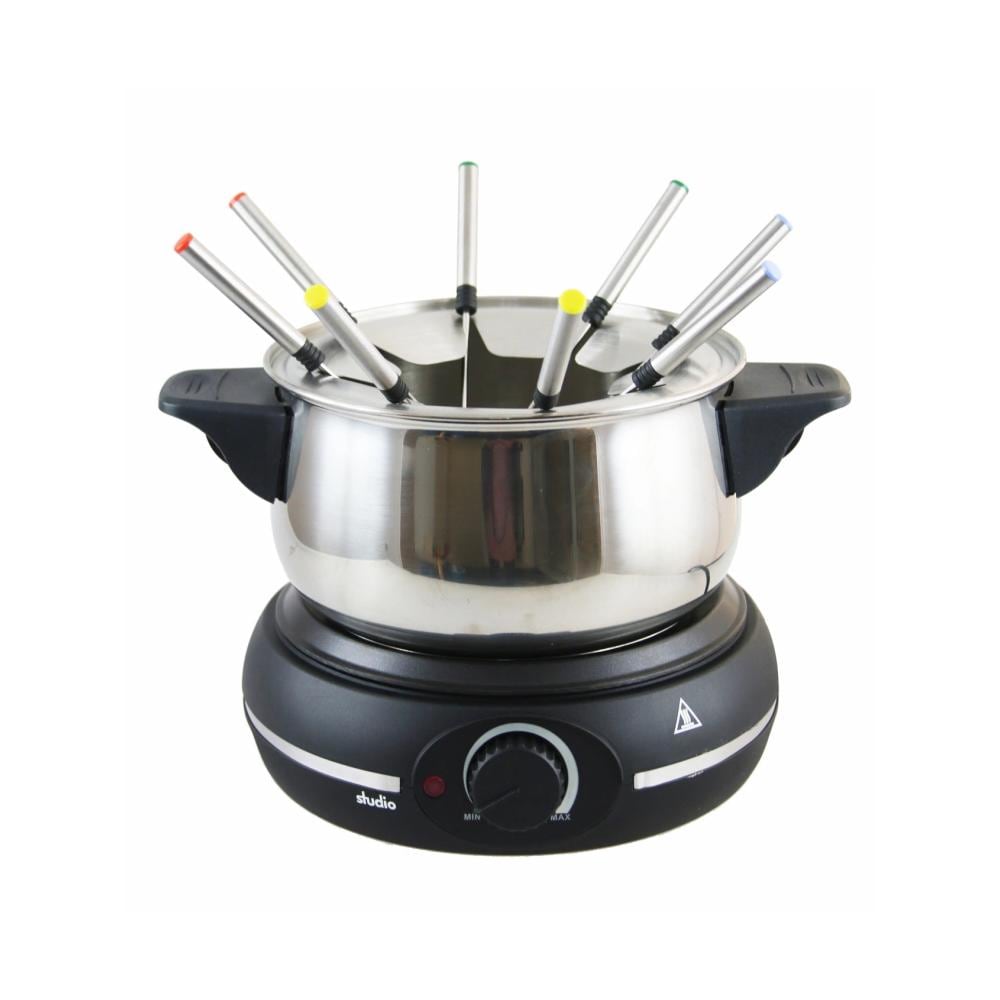 Emerio fondue set med justerbar termostat och 3 liters kapacitet