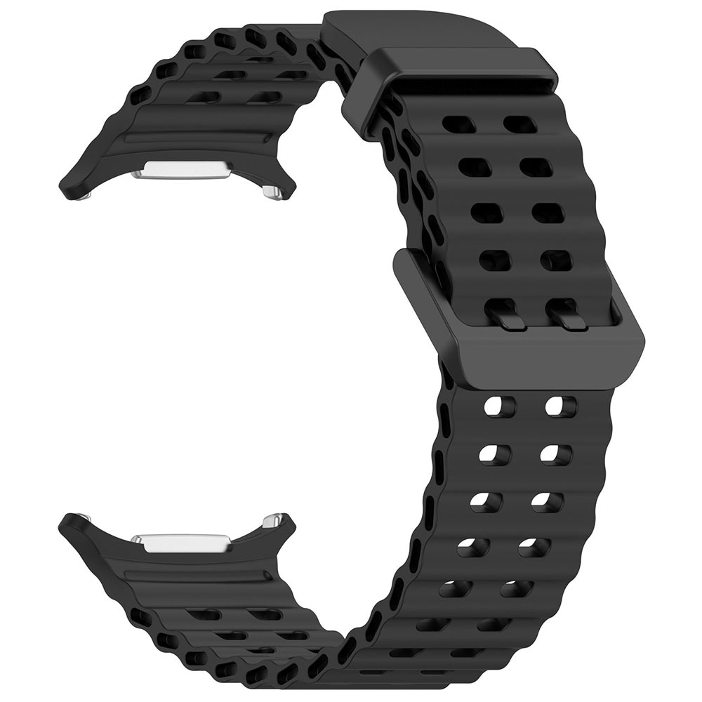 Silikonarmband till Samsung Galaxy Watch Ultra 47mm - Svart