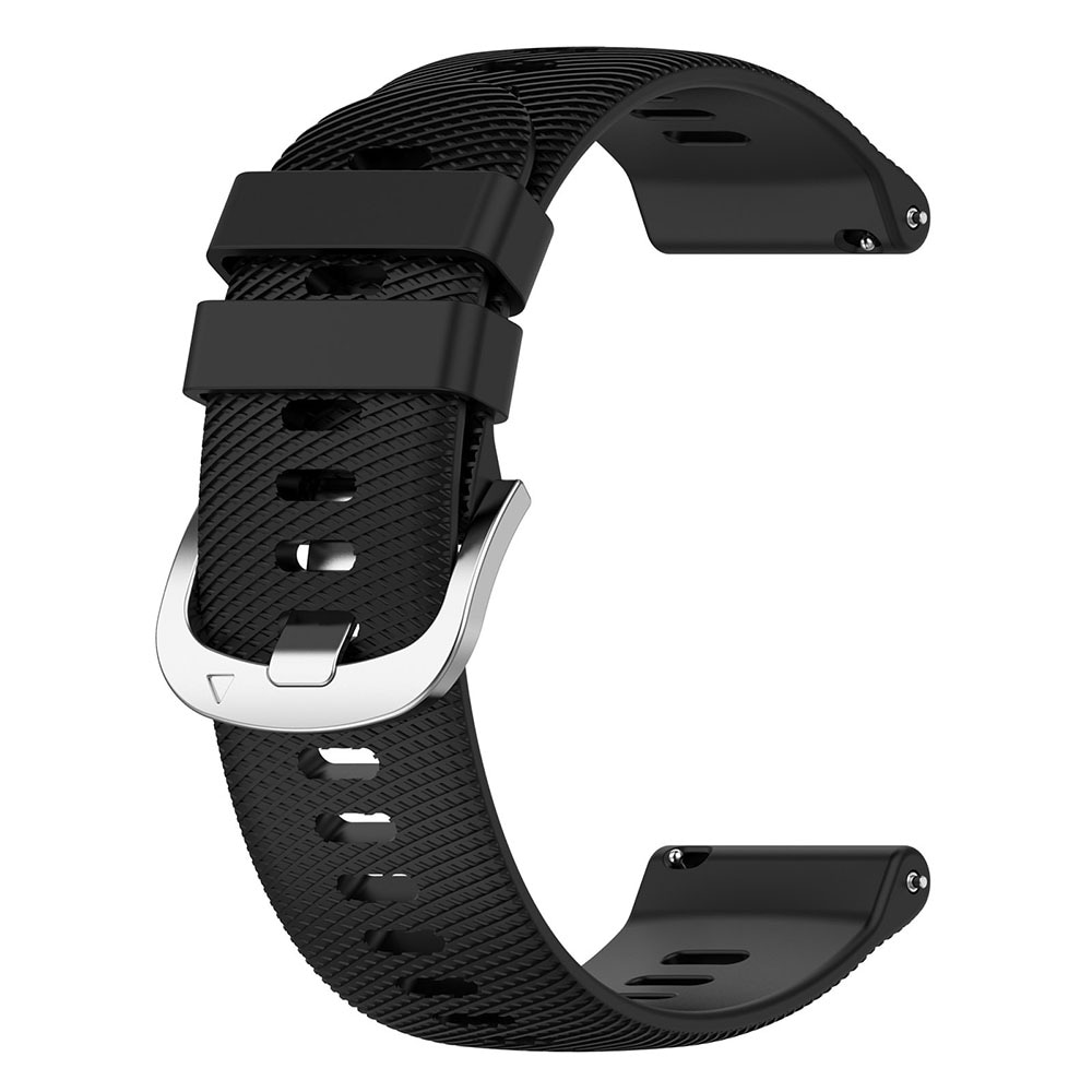 Silikonarmband till Garmin Forerunner 255 22mm - Svart