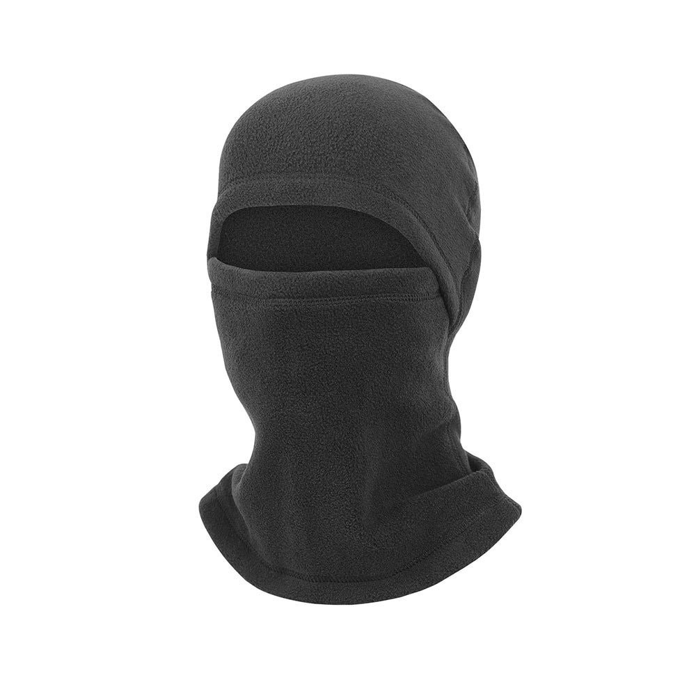 Skidmask i slitstark polyester - Svart