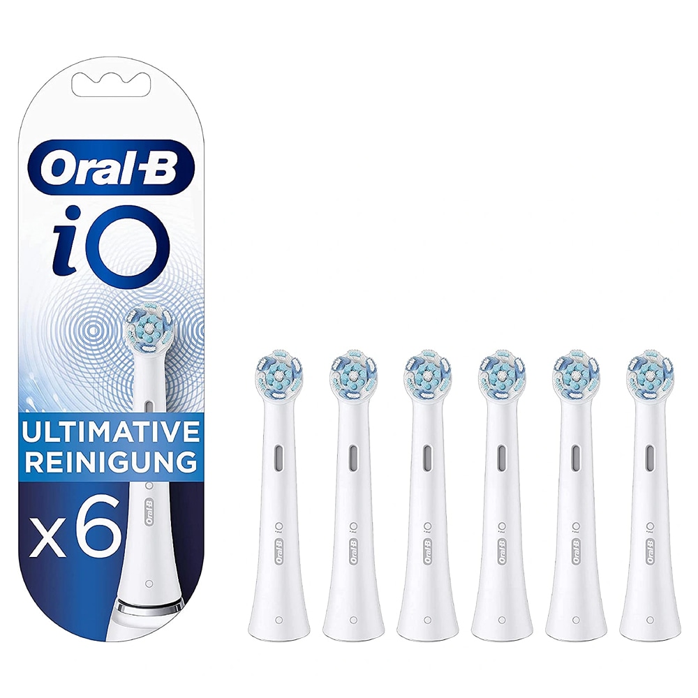 Oral-B iO Ultimate Clean roterande borsthuvuden - 6-pack