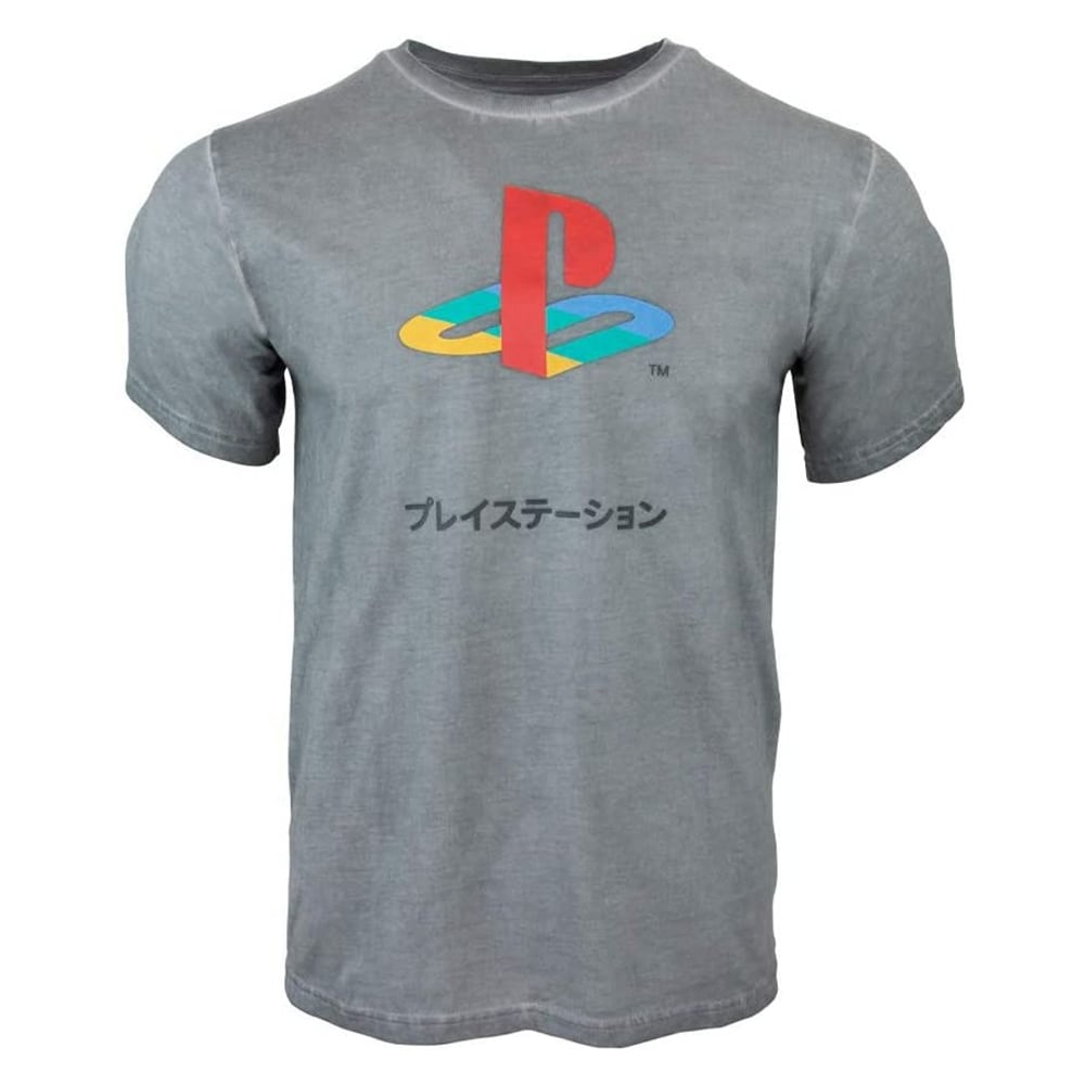 Original PlayStation T-Shirt Small - Grå