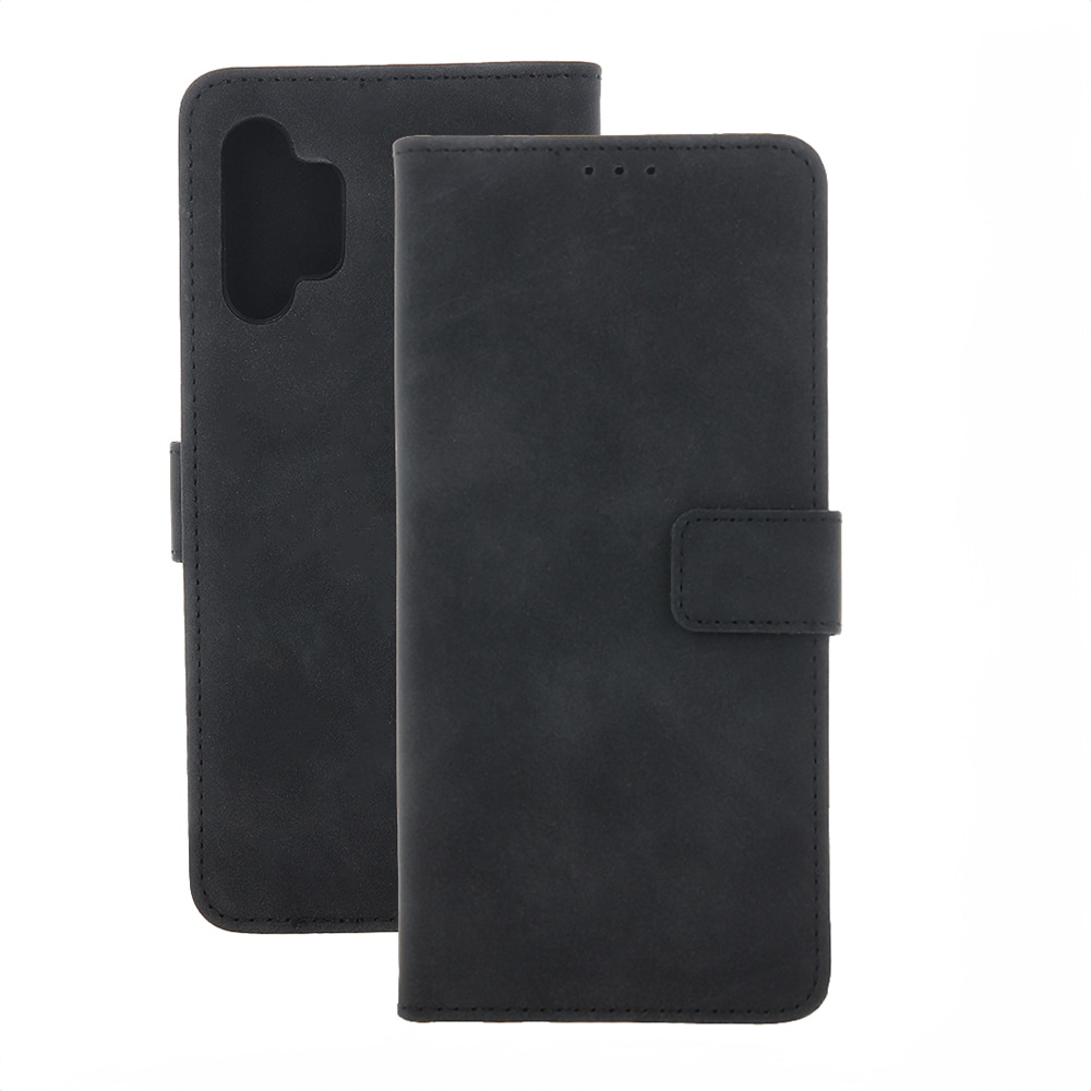 Smart Velvet fodral till iPhone 16 - Svart