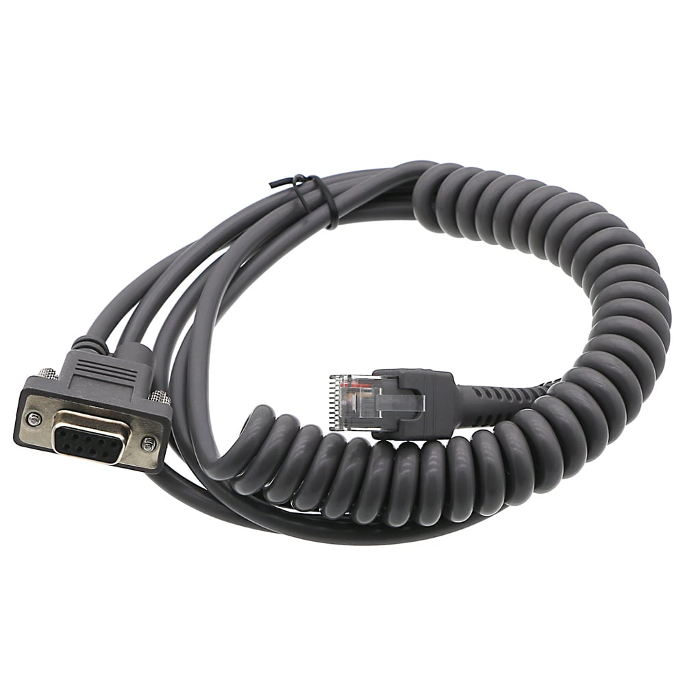 USB-Kabel Spiral USB till RS232 till Honeywell / Zebra  / Symbol 3m