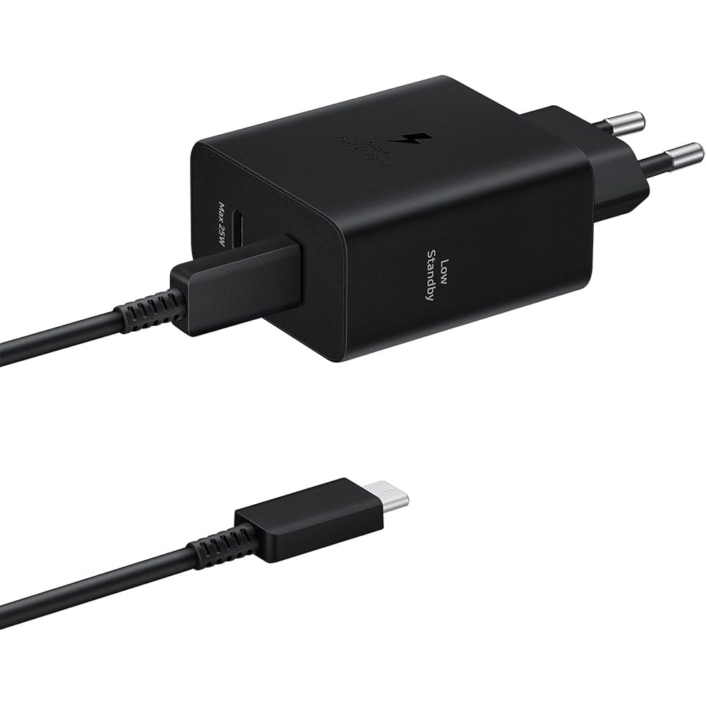 Samsung Väggladdare 50W med USB-C-kabel - Svart