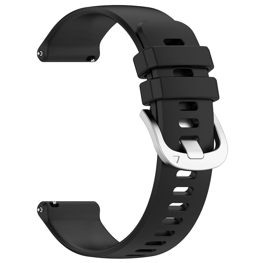 Silikonarmband 18mm till Huawei Watch GT 4 41mm - Svart