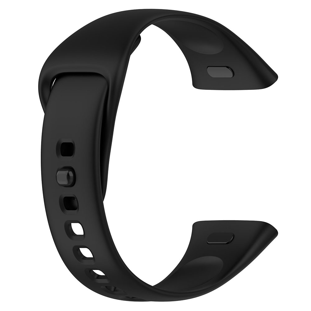 Silikonarmband till Xiaomi Redmi Watch 3 - Svart