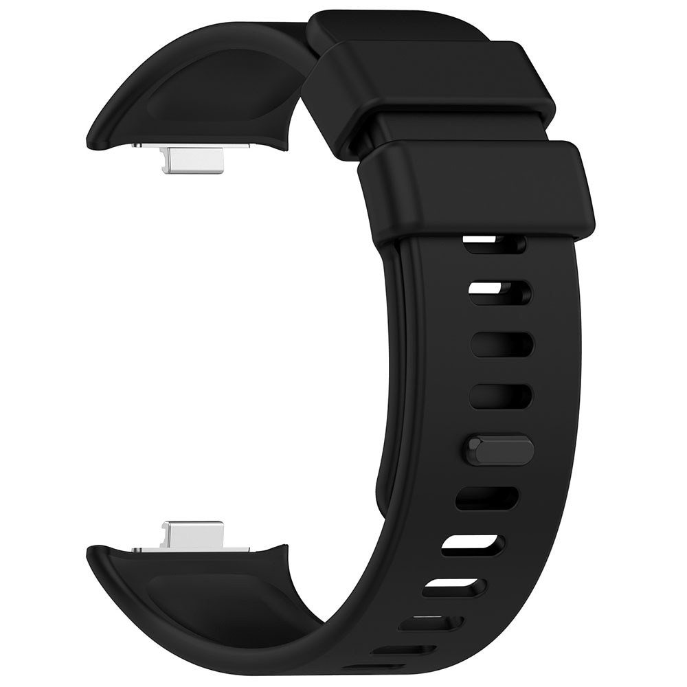 Silikonarmband till Xiaomi Redmi Watch 4 - Svart