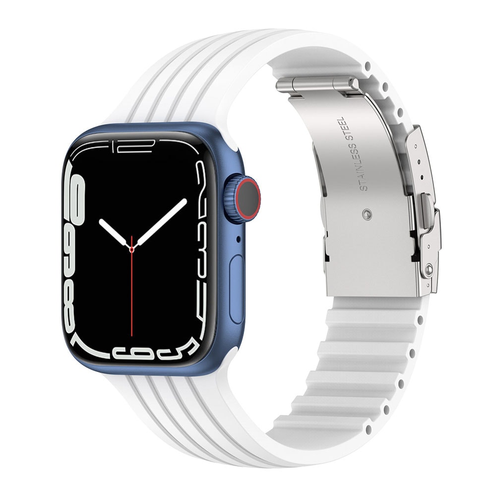 Silikonarmband till Apple Watch 38 / 40 / 41mm - Vit