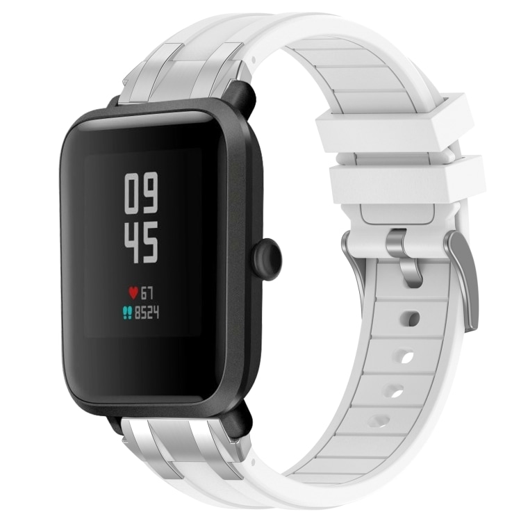 Silikonarmband till Amazfit Watch Bip 5 22mm - Vit