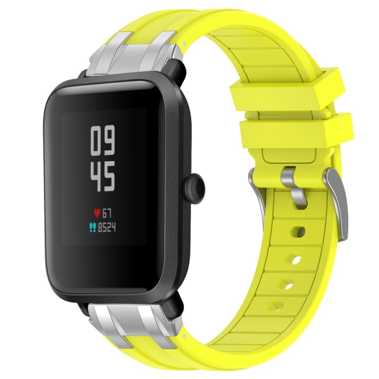 Silikonarmband till Amazfit Watch Bip 5 22mm - Gul