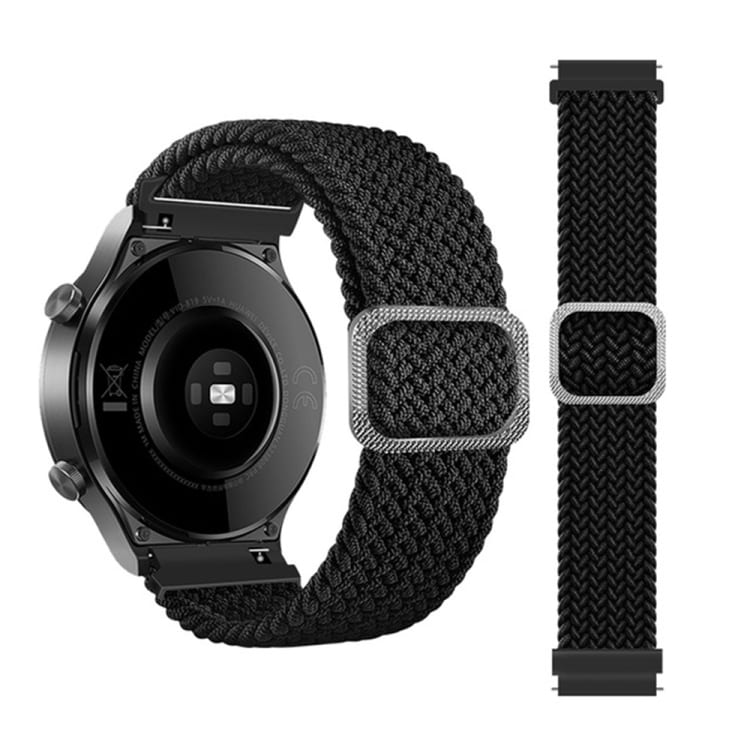 Universalt armband till Smartwatch 22mm - Svart