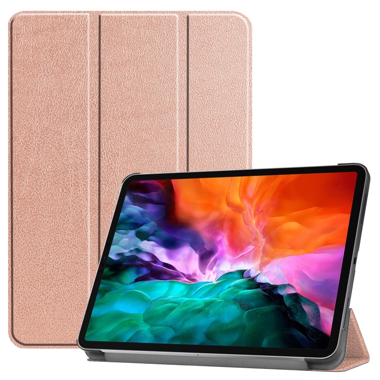 Fodral med ställ till iPad Air 13 2024 / Pro 12,9" 2022 - RoseGold