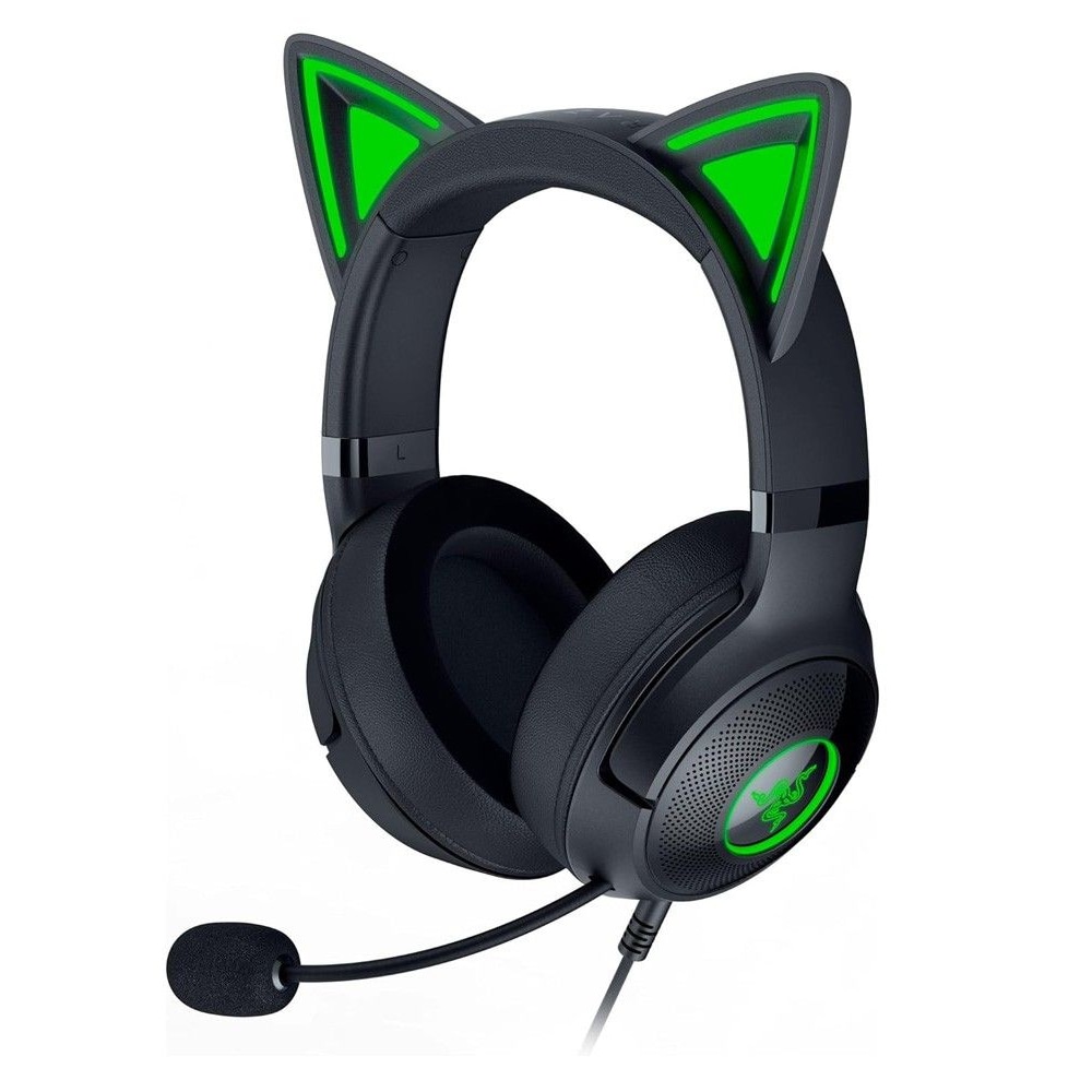 Razer Kraken Kitty V2 Gaming Headset med RGB och kattöron