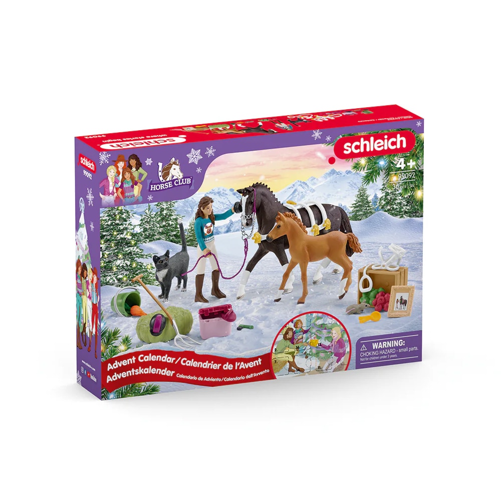 Adventskalender Schleich Horse Club 2024 med 24 hästiga överraskningar