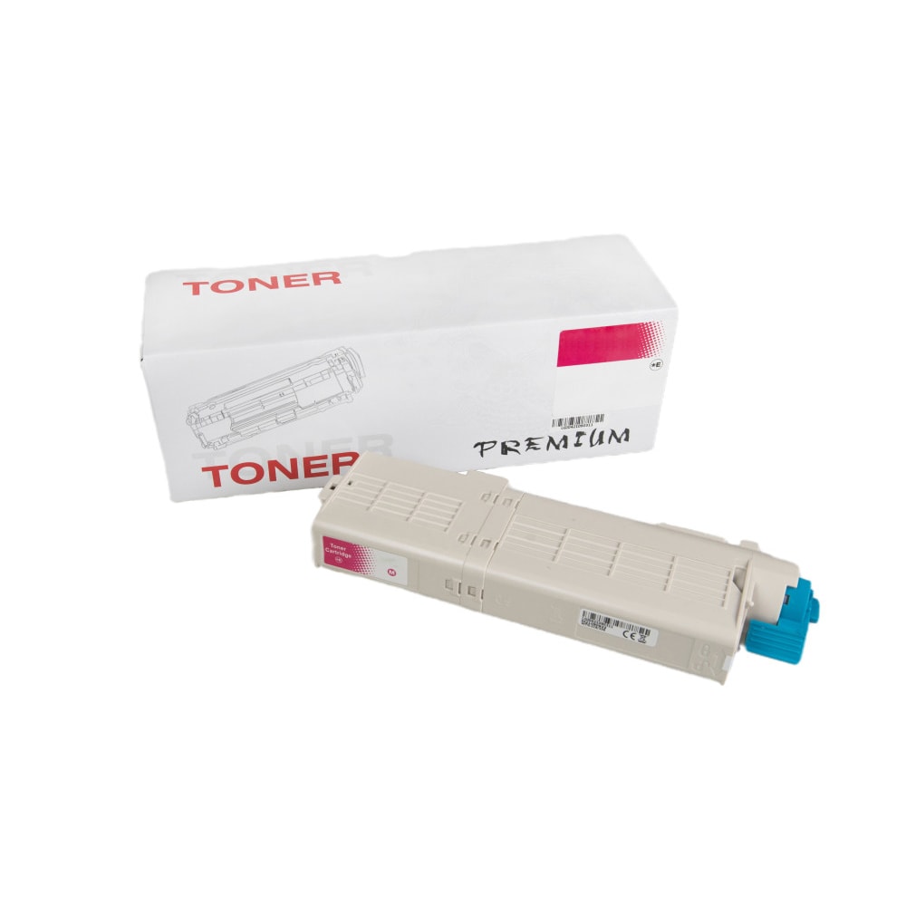 Lasertoner Oki 46490606 till C532 / C542 / MC563DN - Magenta