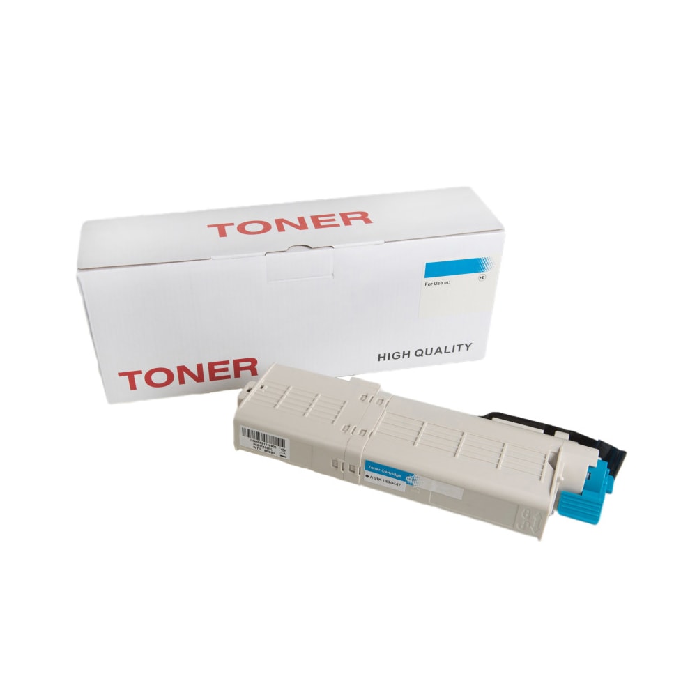 Lasertoner Oki 46490607 till C532 / C542 / MC563DN - Cyan