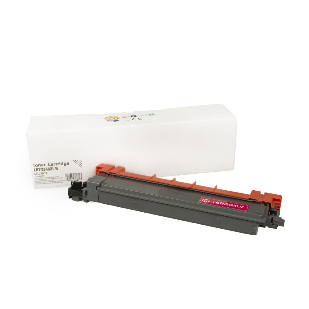 Lasertoner Brother TN248XLM till DCP-L3515CDW / HL-L3215CW - Magenta