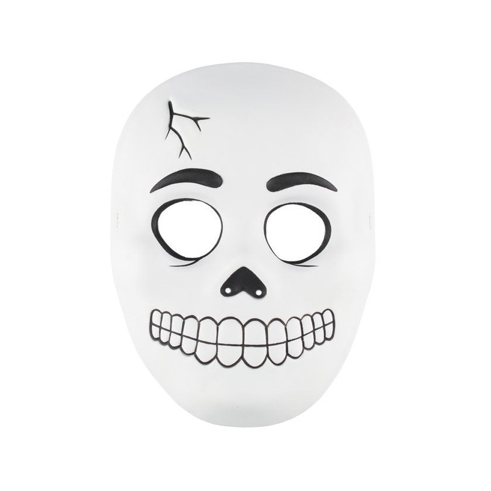 Halloweenmask dödskalle för skrämmande kostymer