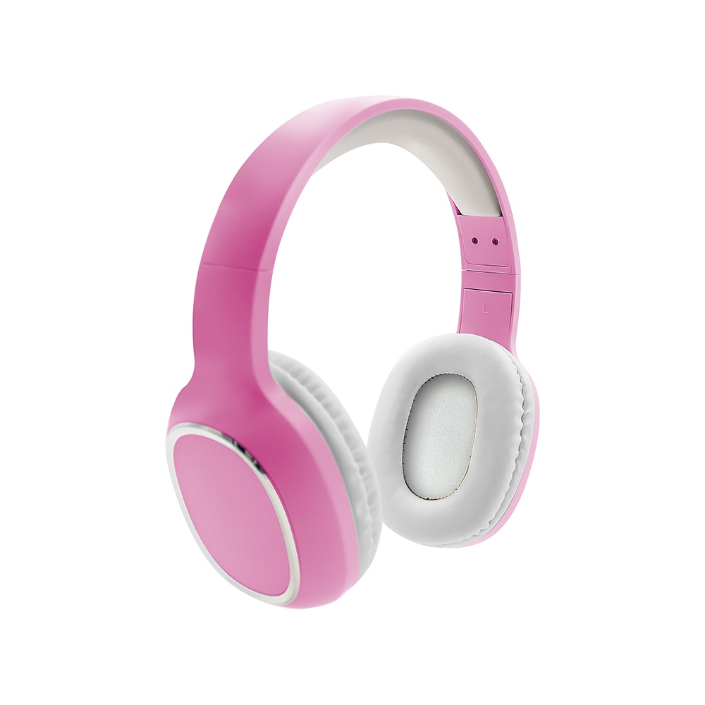 United over-ear Bluetooth hörlurar med vikbar design och TWS-funktion - Rosa