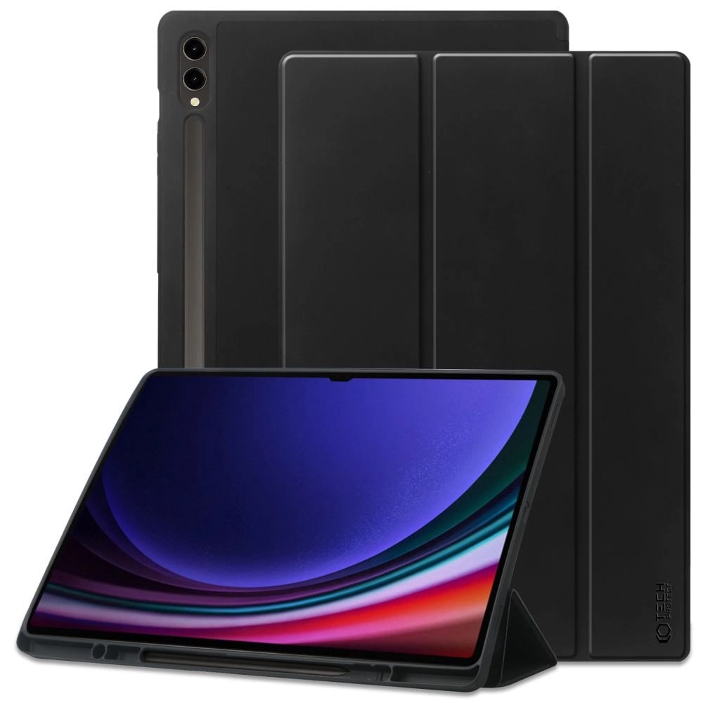 Tech-Protect Fodral till Samsung Galaxy Tab S8 Ultra / S9 Ultra 14.6" - Svart