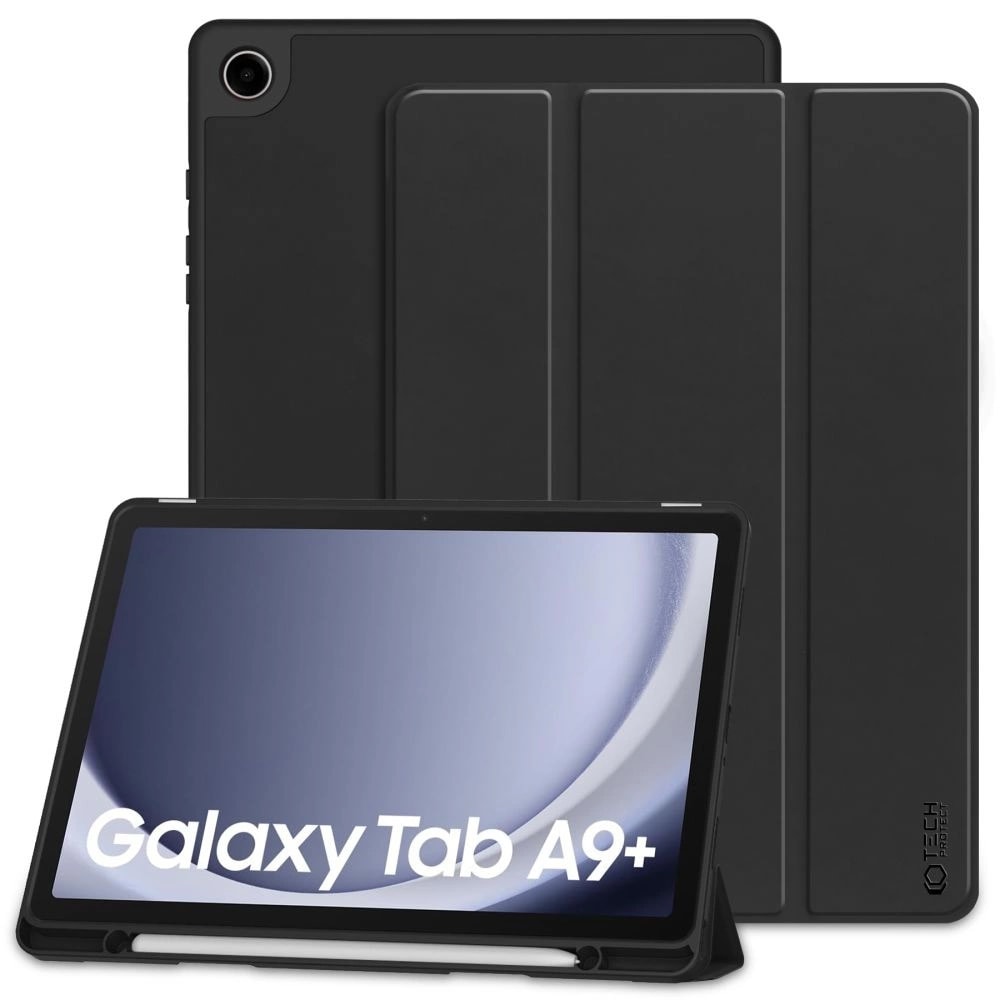 Tech-Protect Fodral till Samsung Galaxy Tab A9+ 11" X210 / X215 / X216 - Svart