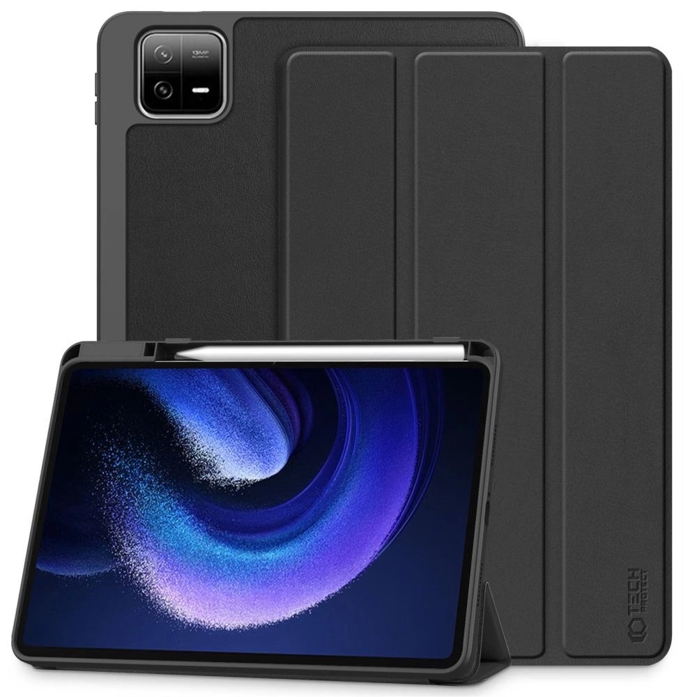 Tech-Protect Fodral med pennfack till Xiaomi Pad 6 / 6 Pro - Svart