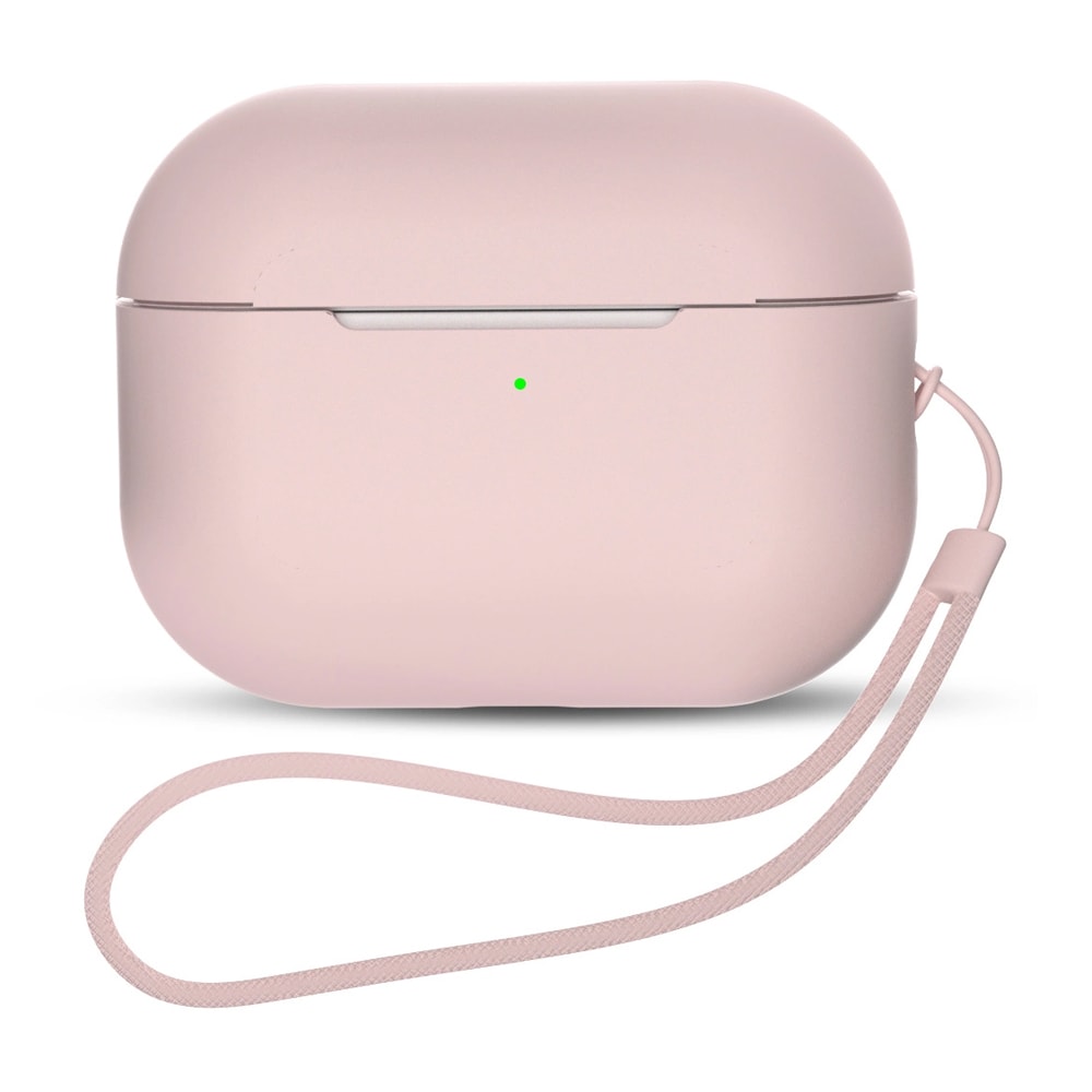 Silikonskal till AirPods Pro 2 / AirPods Pro 1 - Rosa