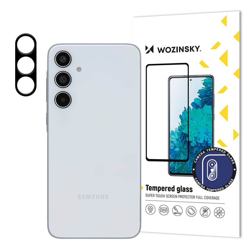 Härdat kameraskydd till Samsung Galaxy A55