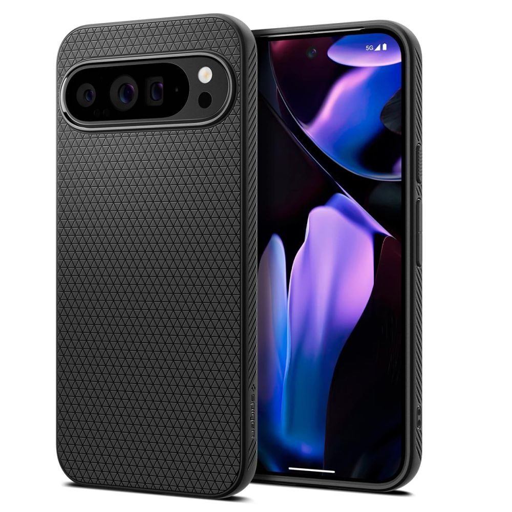 Spigen Liquid Air Case till Google Pixel 9 Pro XL - Svart